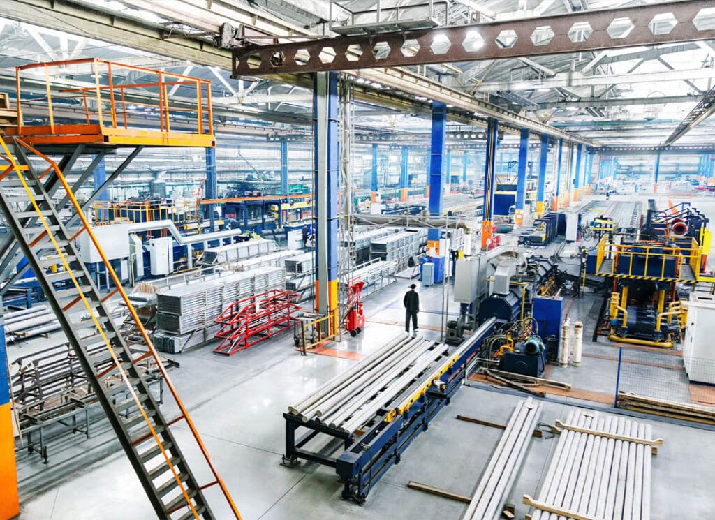 Insurance by Industry - Factory Constructions, Industry Technology, Manufacturing Interior, Production Line